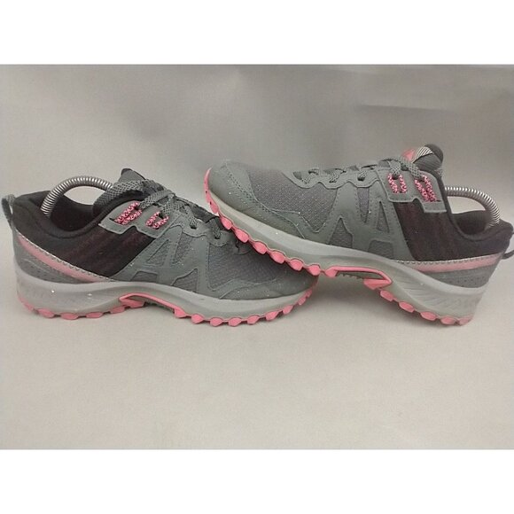 Saucony Shoes Womens 9.5 Wide Gray Versafoam Trail Running React2U Sneakers - Picture 5 of 16